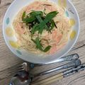 ★M★2mama's cooksnap of when they made 夏にオススメ！明太子の簡単冷製パスタ♪.