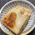 けんけんけけけ's cooksnap of when they made 大葉とベーコンチーズの油揚げ焼き.