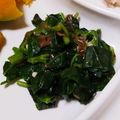 結衣のお母ちゃん's cooksnap of when they made モロヘイヤの和え物　.