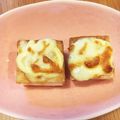naruco♪'s cooksnap of when they made 厚揚げの醤油薫るチーズ焼き.