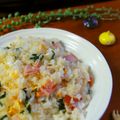 haruku221's cooksnap of when they made 小松菜入り、チャーハン♪.