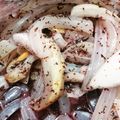 ねぞろ's cooksnap of when they made 新玉ねぎのしそ酢漬け.
