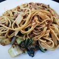 カン吉's cooksnap of when they made チンゲンサイとツナのパスタ中華風.