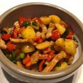 みーのまま's cooksnap of when they made ゴロゴロじゃがいもと豚ロース肉の青椒肉絲.
