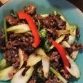 pajamamin's cooksnap of when they made 牛肉とセロリのオイスターソース炒め.