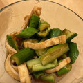 ゆうきち58's cooksnap of when they made 簡単めちゃ旨！ きゅうりと薄あげの和え物.