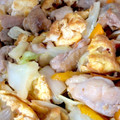 クックS6T8Y8☆'s cooksnap of when they made 鶏もも肉とふわ卵の野菜中華炒め.
