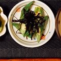 Milly♡'s cooksnap of when they made オクラの塩昆布炒め.