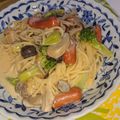 さっちん☆☆☆☆'s cooksnap of when they made 豆乳でカルボナーラ風パスタ.