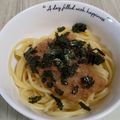 ☆SHAPPY☆'s cooksnap of when they made ツナと大根おろしで絶品！練馬大根パスタ.