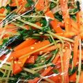 ティムル's cooksnap of when they made 豆苗と人参のおひたし.