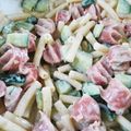 みよ～'s cooksnap of when they made 味噌味☆まかろにサラダ.
