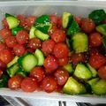 にゃーみぃかぁさん's cooksnap of when they made 簡単!トマトときゅうりの中華サラダ.