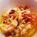 milestone★'s cooksnap of when they made 甘海老のアヒージョ.