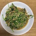しし座ペンダント's cooksnap of when they made 豆苗ツナ卵炒め.