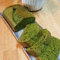 nicosimple's cooksnap of when they made 濃厚抹茶パウンドケーキ.