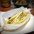 inyako's cooksnap of when they made レンジで✿アスパラときのこのチーズ蒸し.