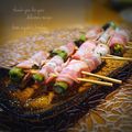 inyako's cooksnap of when they made ししとうのベーコン巻き☆めんつゆバター.