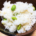 クックZBW05K☆'s cooksnap of when they made 白だしで簡単！枝豆ご飯.
