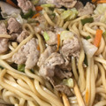 mizumelo's cooksnap of when they made ＊簡単すぐできる焼きうどん＊.