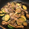 ちーママhw1's cooksnap of when they made ズッキーニと夏野菜の豚バラ 味噌炒め.