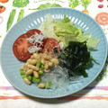 おはなすき's cooksnap of when they made まごわやさしい♡海藻サラダ.
