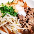 クックDCGCDY☆'s cooksnap of when they made ごま油香るキムチ牛肉ぶっかけうどん.
