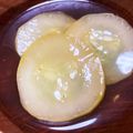 くりfam's cooksnap of when they made ✿びっくり！きゅうりのお吸い物✿.