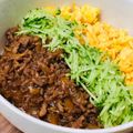 hiro_aya's cooksnap of when they made ご飯がススム☆三色そぼろ丼　.