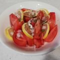 nana_tenjo's cooksnap of when they made トマトのうま塩レモンマリネ【作り置き】.