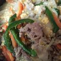 クックAKZUWU☆'s cooksnap of when they made 豚肉と人参･ピーマンのごま味噌炒め.