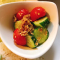 Rika☆Rin's cooksnap of when they made 簡単☆きゅうりとプチトマトのサラダ.