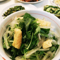 クックE662AA☆'s cooksnap of when they made 油あげと三つ葉のあつあつごま油がけ.