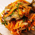 ☆mamingo☆'s cooksnap of when they made 釣りやまべの南蛮漬け.