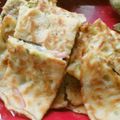 花時計咲いた's cooksnap of when they made 青い部分消費❣ネギチーズチヂミ.
