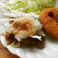 花時計咲いた's cooksnap of when they made 豚唐揚げの豚丼.