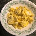 栗丸うさぎ's cooksnap of when they made のび〜るチーズのスクランブルエッグ.