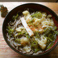 花時計咲いた's cooksnap of when they made たぬき蕎麦.