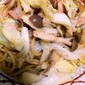 piro0707's cooksnap of when they made 彼お気に入りテキトー！！和風パスタ.