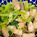 ポムポムポヨコ's cooksnap of when they made 簡単！ぶり小松菜のペペロン炒め.