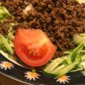 まいっくママ's cooksnap of when they made 簡単☆肉味噌ジャージャー麺.