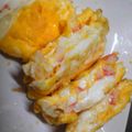 nechi33's cooksnap of when they made お弁当に♪マーブル(?)卵焼き.