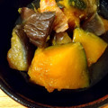 mukkuru's cooksnap of when they made 簡単！美味！なすと南瓜の旨煮♡.