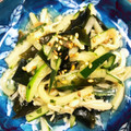 tocoletti's cooksnap of when they made えのきときゅうりの梅しそポン酢.