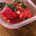 marica猫's cooksnap of when they made シンプルで美味しい◇トマトサラダ.