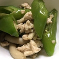 とら〜ず's cooksnap of when they made 万願寺とうがらしと豚ひき肉の炒め煮.