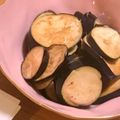 Тика's cooksnap of when they made 茄子の浅漬け（米酢で簡単）.