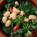 inLondon's cooksnap of when they made ケールと白豆のサラダ.