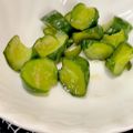 歌うことが生き甲斐♡'s cooksnap of when they made 簡単きゅうり漬け.