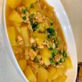 もろしげ's cooksnap of when they made 鶏そぼろとじゃがいものバター醤油煮.